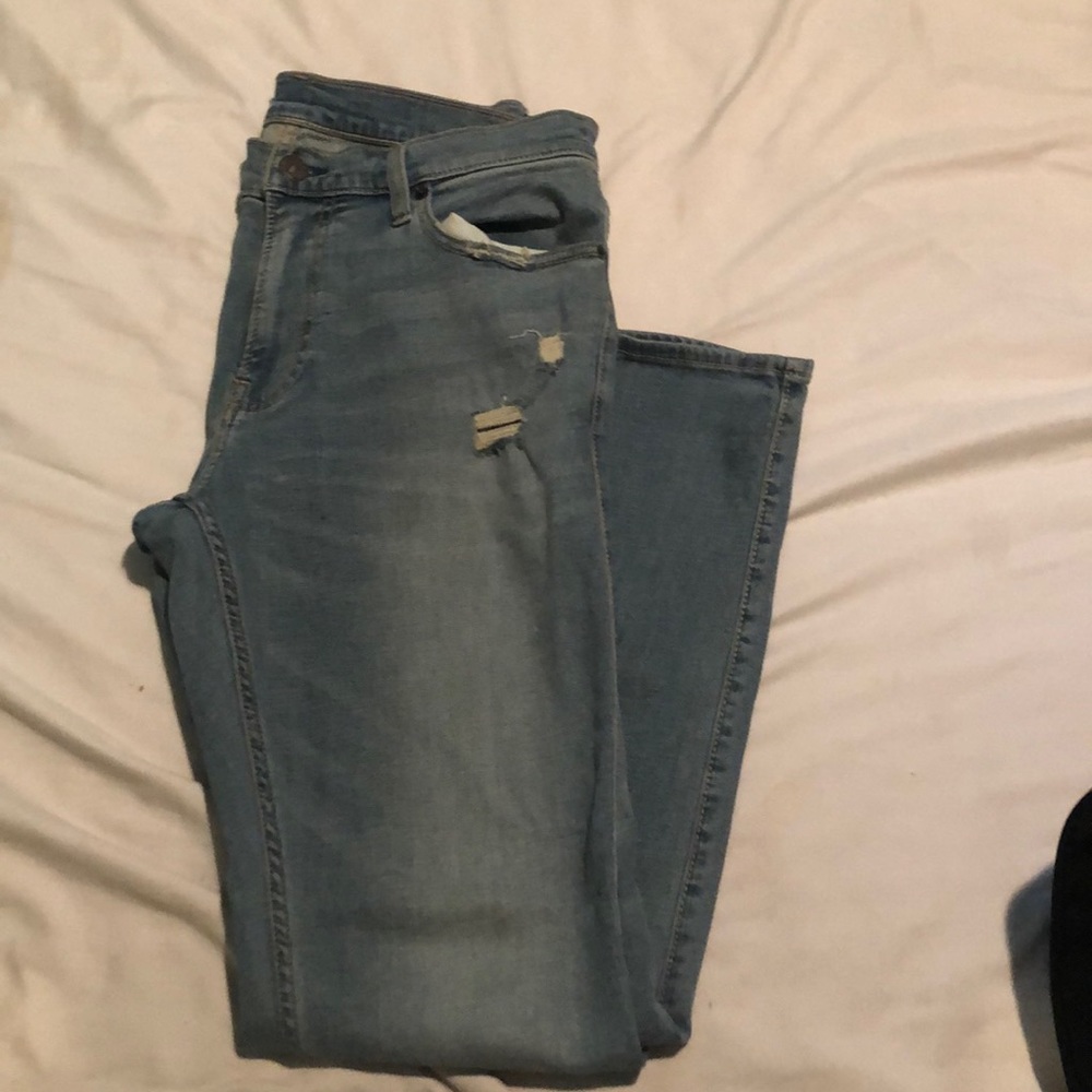 Hollister Skinny Jeans Light blue